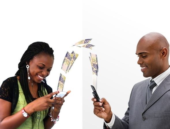 Everyday Nigerians using digital wallets to save transact and participate in the economy representing practical reform